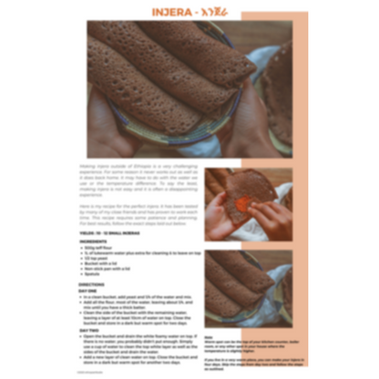 Ethiopian Home Cooking Vol 1