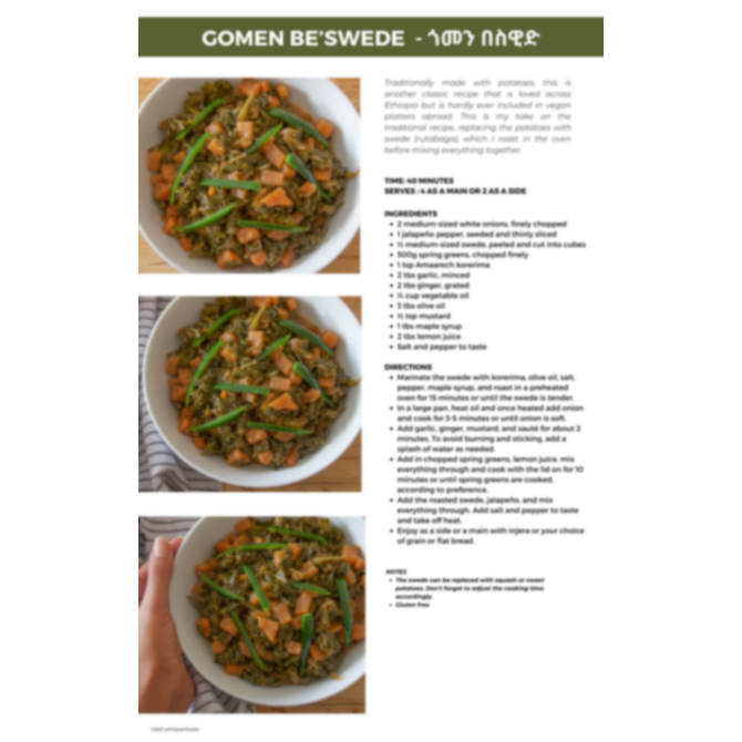 Ethiopian Home Cooking Vol 2