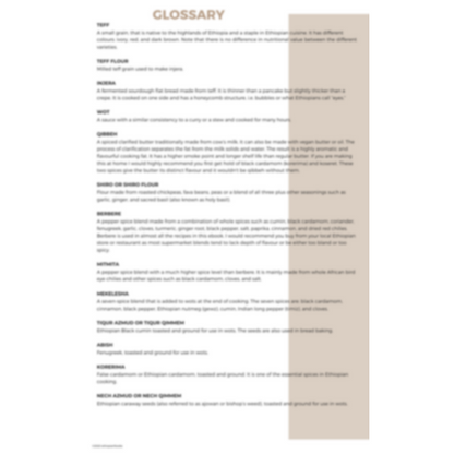 Ethiopian Home Cooking Vol 1